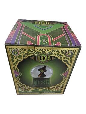 Wicked  The Movie Mini Snow Globe  Bad Witch Elfaba New In Box